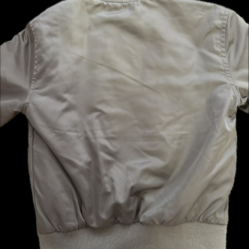Abercrombie Kids Taupe Puffer Jacket - Picture 4 of 4